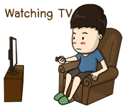 What are you doing? (EN) sticker #14004989