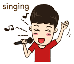 What are you doing? (EN) sticker #14005007