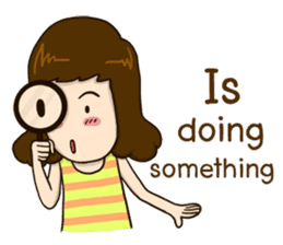 What are you doing? (EN) sticker #14005008