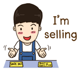 What are you doing? (EN) sticker #14005011