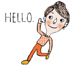 Pordee in October sticker #14005110