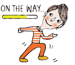 Pordee in October sticker #14005125