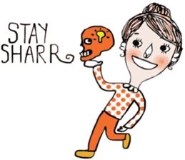 Pordee in October sticker #14005139