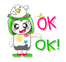 ! Mr. Yamada and bird.!! sticker #14006718