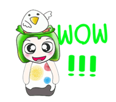 ! Mr. Yamada and bird.!! sticker #14006719