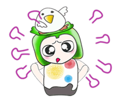 ! Mr. Yamada and bird.!! sticker #14006724