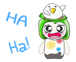 ! Mr. Yamada and bird.!! sticker #14006725