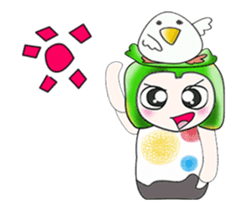 ! Mr. Yamada and bird.!! sticker #14006734