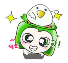 ! Mr. Yamada and bird.!! sticker #14006736