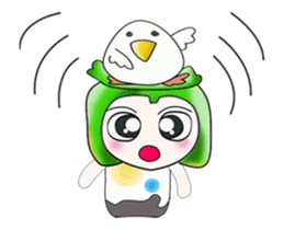 ! Mr. Yamada and bird.!! sticker #14006738