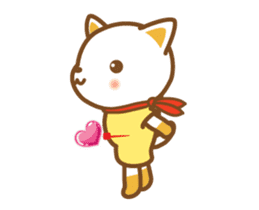 cat haku 05 ! dancing sticker #14006763