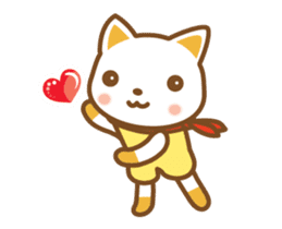 cat haku 05 ! dancing sticker #14006768