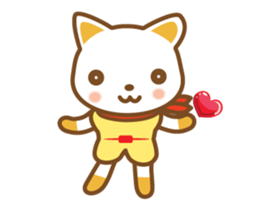 cat haku 05 ! dancing sticker #14006772