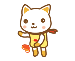 cat haku 05 ! dancing sticker #14006777