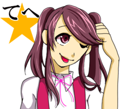 Four friends' sticker. sticker #14007052