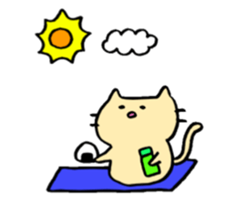 MYA of a cat sticker #14007547