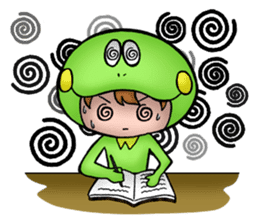 Mog the Frog Boy sticker #14008050