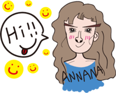 fashion annana's everyday sticker #14008244