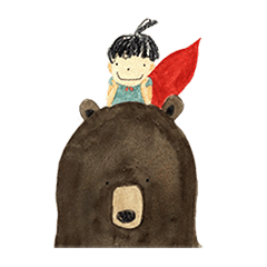 Bear & the girl with superpower