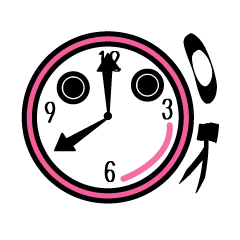 clock sticker