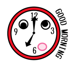 clock sticker sticker #14009078