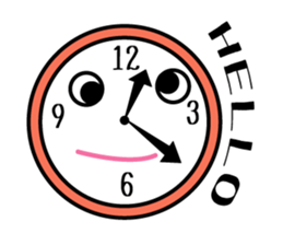 clock sticker sticker #14009080