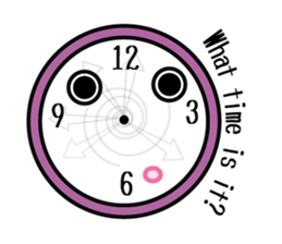 clock sticker sticker #14009083