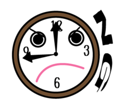 clock sticker sticker #14009085