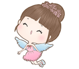 Meeny lovely girl sticker #14009439
