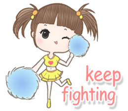 Meeny lovely girl sticker #14009447