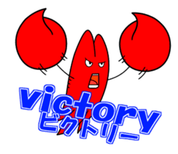 crayfish Zarii 4 sticker #14009614