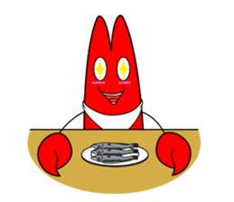 crayfish Zarii 4 sticker #14009630