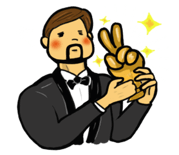 Beard trainee sticker #14009815