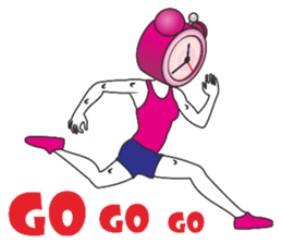 Marathon men and women sticker #14010073