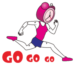 Marathon men and women sticker #14010073