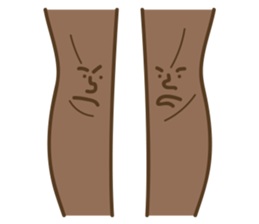 Let Knees Do The Talking sticker #14010199