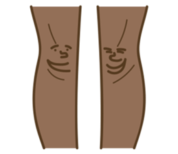 Let Knees Do The Talking sticker #14010201
