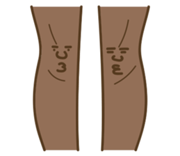 Let Knees Do The Talking sticker #14010205