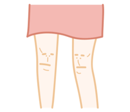 Let Knees Do The Talking sticker #14010211