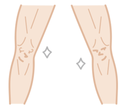 Let Knees Do The Talking sticker #14010217