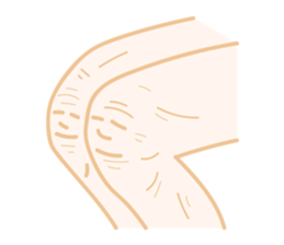 Let Knees Do The Talking sticker #14010222