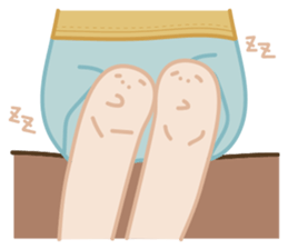 Let Knees Do The Talking sticker #14010227