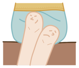 Let Knees Do The Talking sticker #14010228