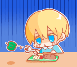 Kindergarten children of twins Sticker sticker #14010801