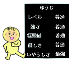 stickers for YUJI sticker #14010870