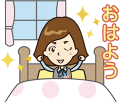 JTB staff character MOMI. sticker #14011530