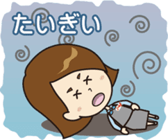 JTB staff character MOMI. sticker #14011544