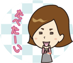 JTB staff character MOMI. sticker #14011548