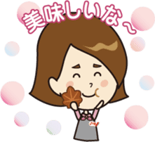 JTB staff character MOMI. sticker #14011553
