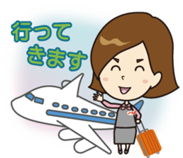 JTB staff character MOMI. sticker #14011563